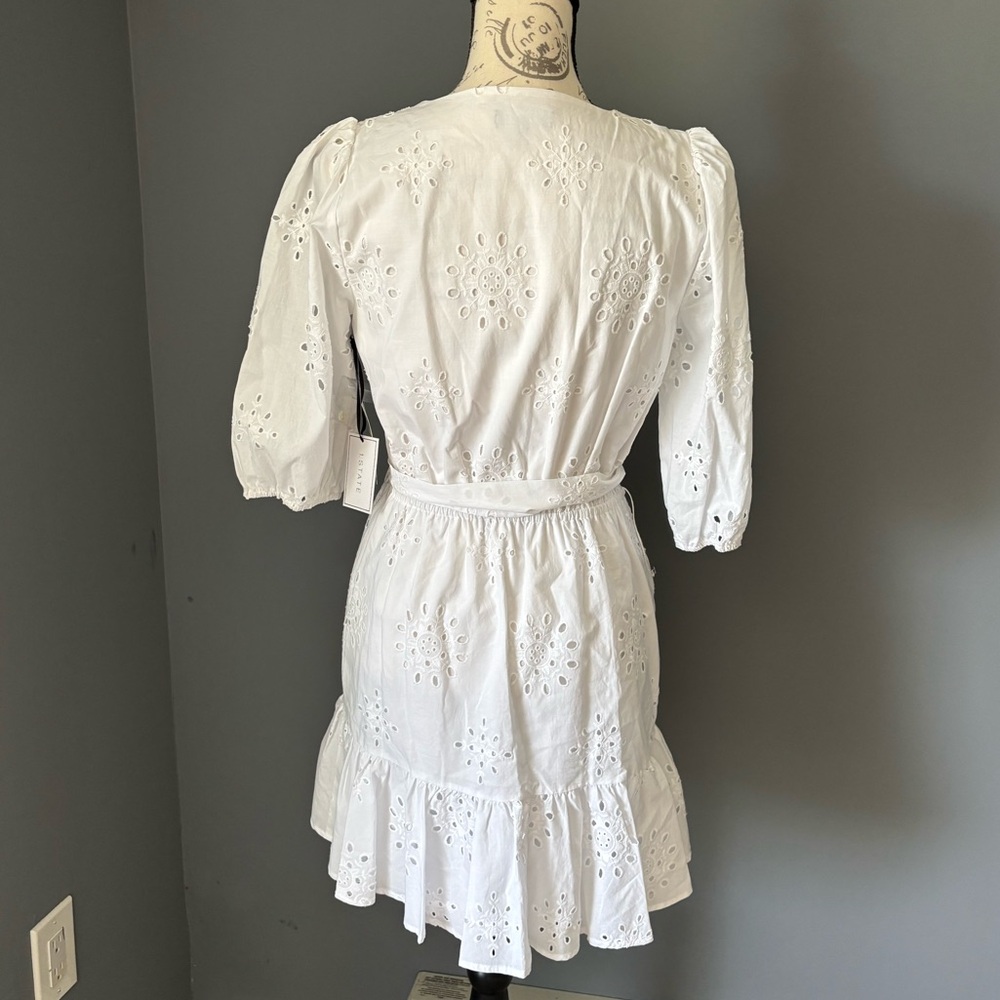 1. State White Eyelet Dress - Picture 8 of 10